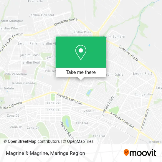 Magrine & Magrine map