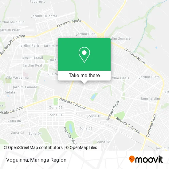 Voguinha map