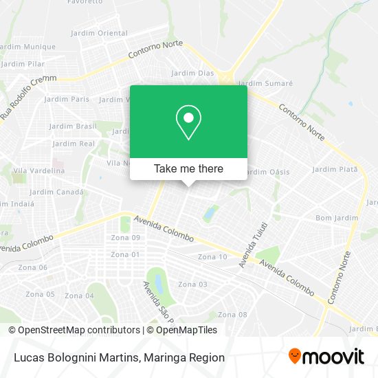 Mapa Lucas Bolognini Martins