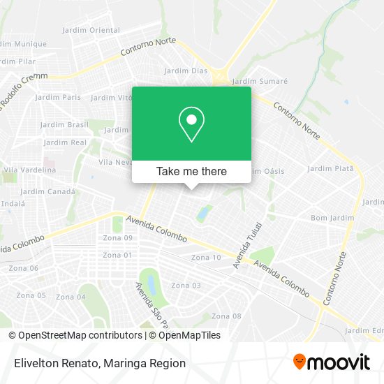 Mapa Elivelton Renato