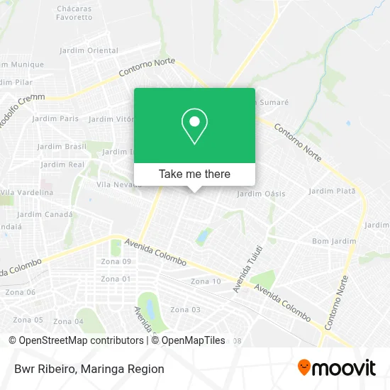 Bwr Ribeiro map