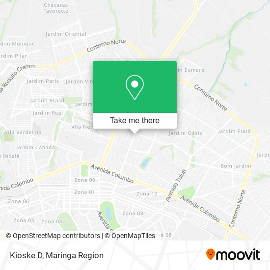 Kioske D map