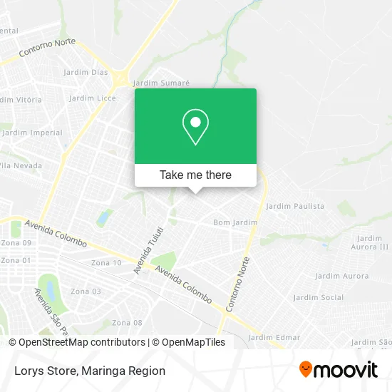 Lorys Store map