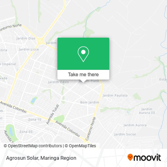 Agrosun Solar map