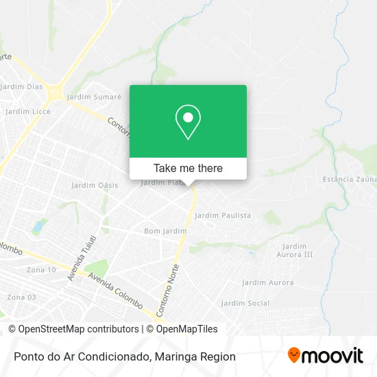 Ponto do Ar Condicionado map