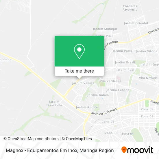 Magnox - Equipamentos Em Inox map