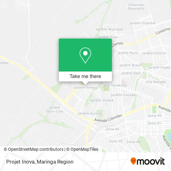 Projet Inova map