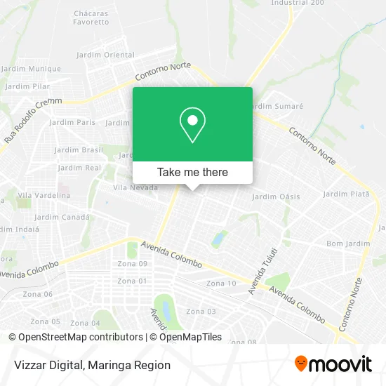 Vizzar Digital map