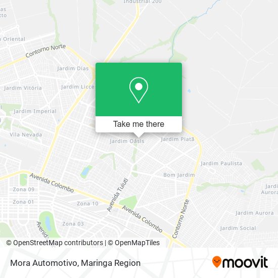 Mora Automotivo map