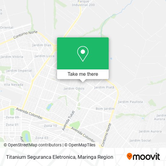 Titanium Seguranca Eletronica map