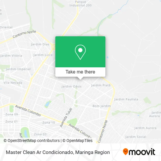 Master Clean Ar Condicionado map