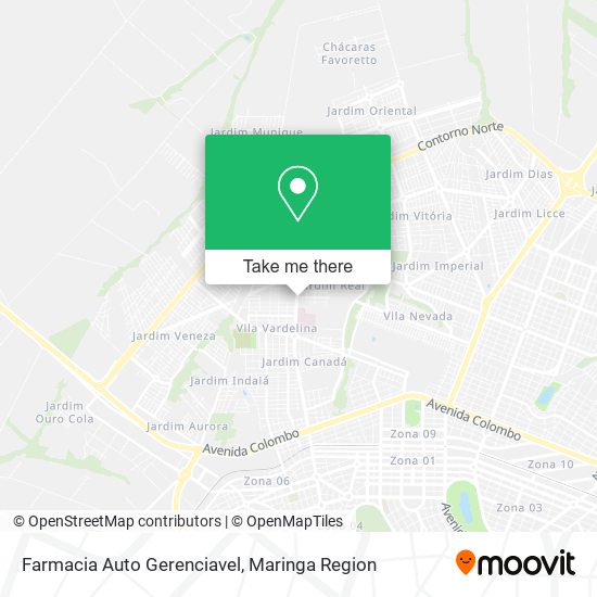 Farmacia Auto Gerenciavel map