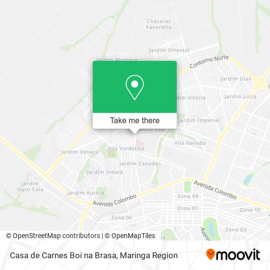 Casa de Carnes Boi na Brasa map