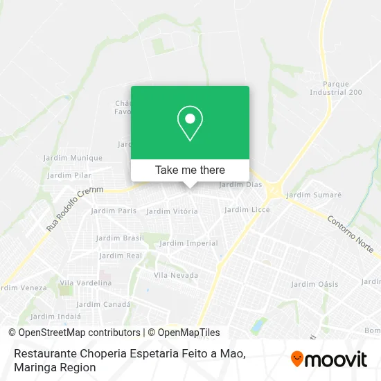 Restaurante Choperia Espetaria Feito a Mao map