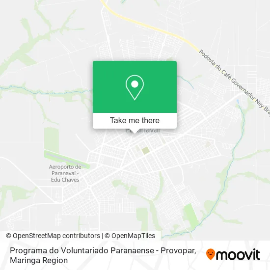 Programa do Voluntariado Paranaense - Provopar map