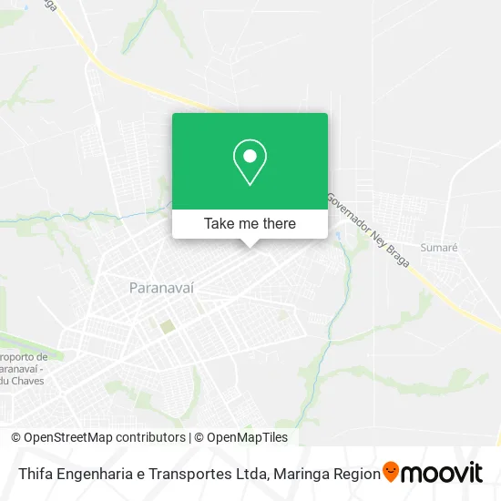 Thifa Engenharia e Transportes Ltda map
