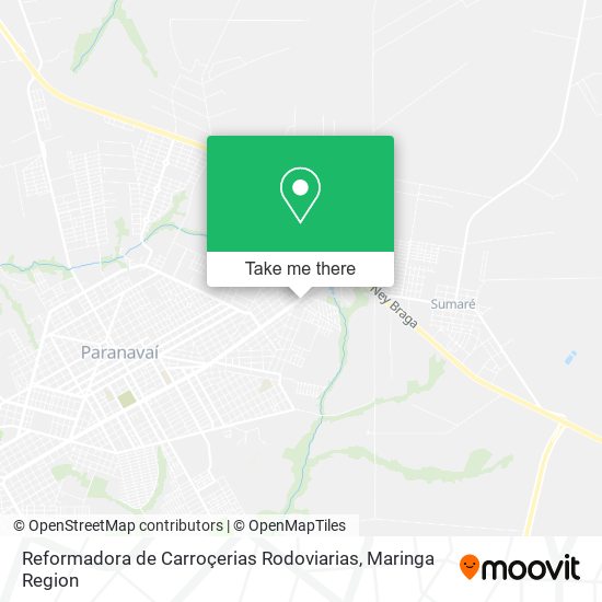 Mapa Reformadora de Carroçerias Rodoviarias