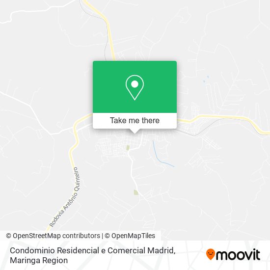 Mapa Condominio Residencial e Comercial Madrid