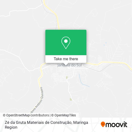 Zé da Gruta Materiais de Construção map