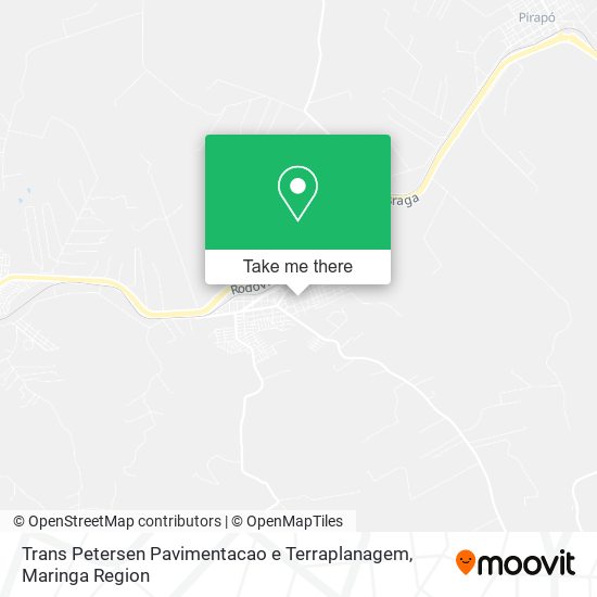 Trans Petersen Pavimentacao e Terraplanagem map