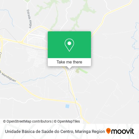 Unidade Básica de Saúde do Centro map