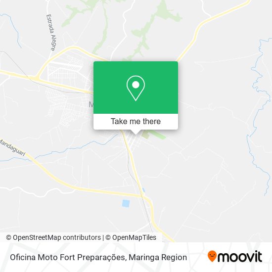 Oficina Moto Fort Preparações map