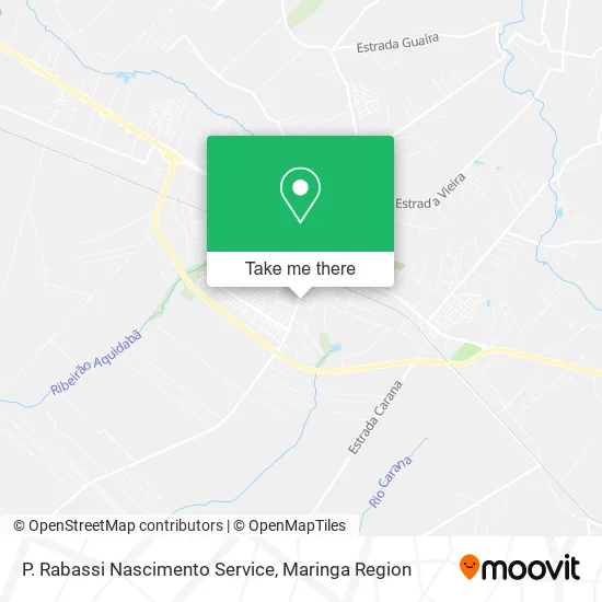 P. Rabassi Nascimento Service map