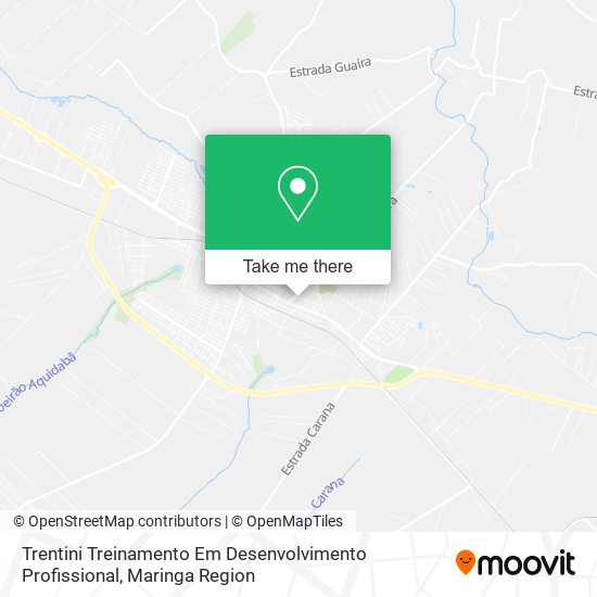 Mapa Trentini Treinamento Em Desenvolvimento Profissional