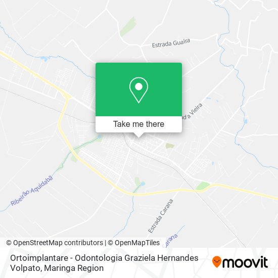 Mapa Ortoimplantare - Odontologia Graziela Hernandes Volpato