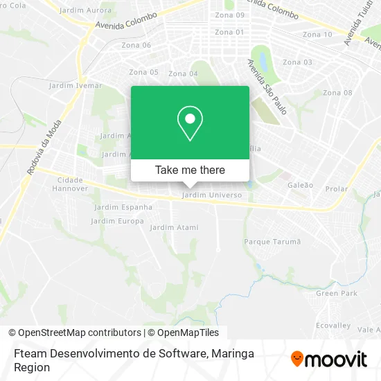 Fteam Desenvolvimento de Software map