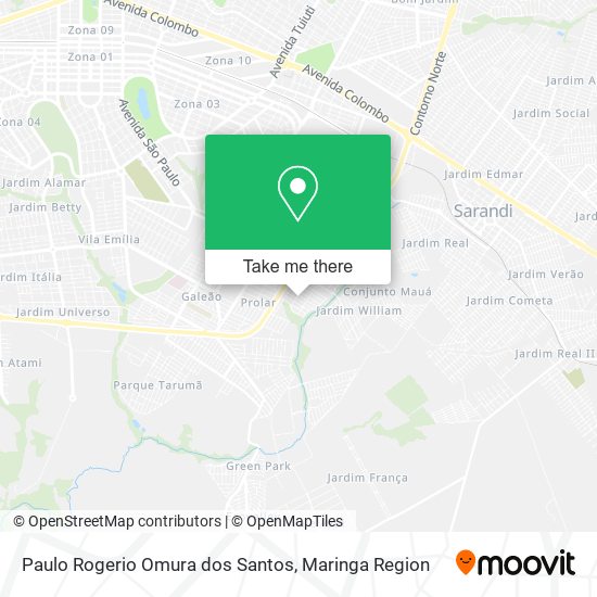 Mapa Paulo Rogerio Omura dos Santos