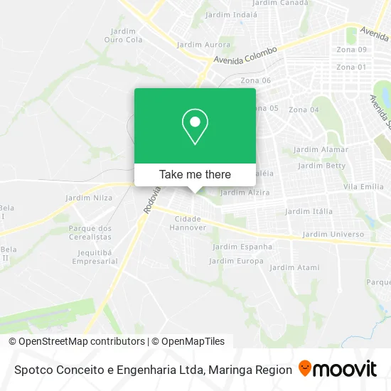 Spotco Conceito e Engenharia Ltda map