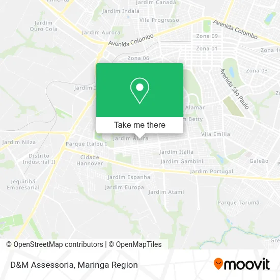 D&M Assessoria map