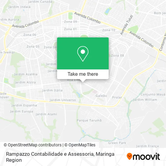 Rampazzo Contabilidade e Assessoria map
