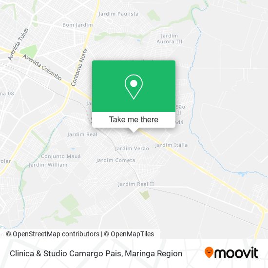 Clinica & Studio Camargo Pais map