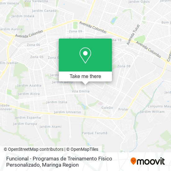 Mapa Funcional - Programas de Treinamento Físico Personalizado