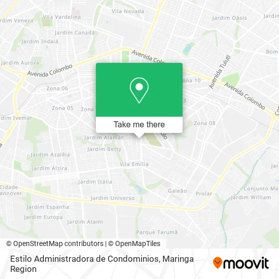 Estilo Administradora de Condominios map