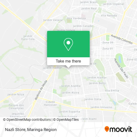 Nazli Store map