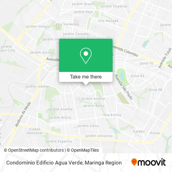 Condominio Edificio Agua Verde map