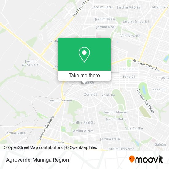 Agroverde map