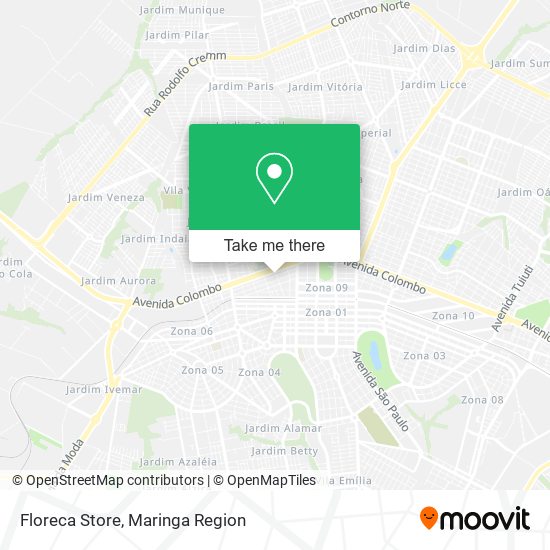Mapa Floreca Store