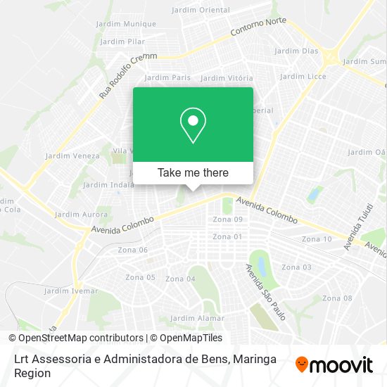 Mapa Lrt Assessoria e Administadora de Bens