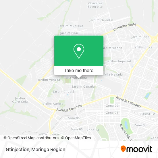 Gtinjection map