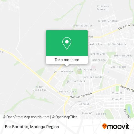 Bar Bartata's map