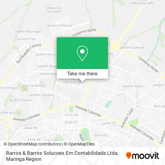 Barros & Barros Solucoes Em Contabilidade Ltda map