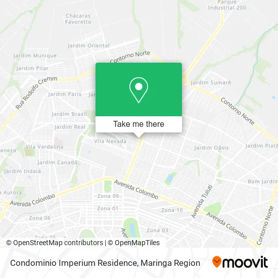 Condominio Imperium Residence map