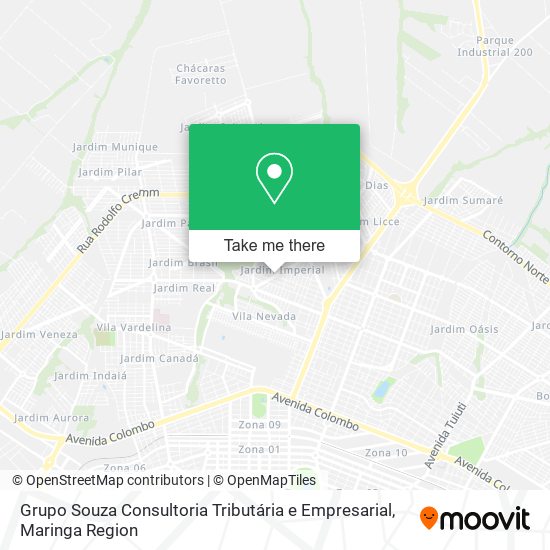 Grupo Souza Consultoria Tributária e Empresarial map
