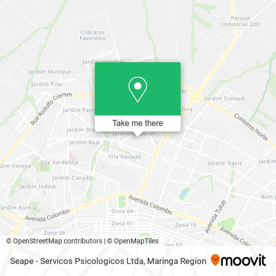 Seape - Servicos Psicologicos Ltda map