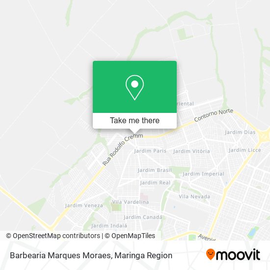 Mapa Barbearia Marques Moraes