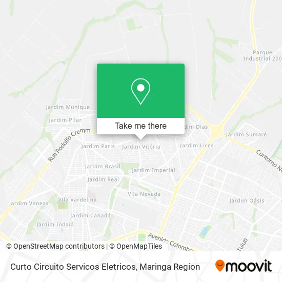 Curto Circuito Servicos Eletricos map